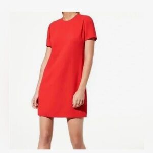 Babaton red mini dress
